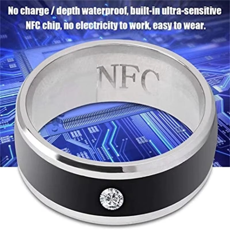 Smart Ring Wearable Technology Waterproof Unisex Phone Smart Accessories for Smart Ring Unisex for Couples 6-13 H9