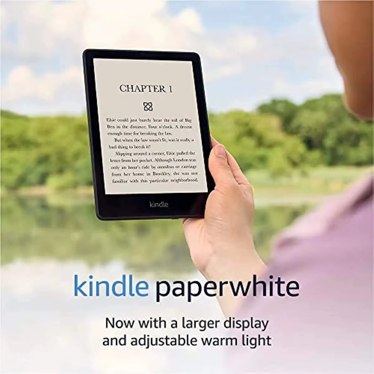 New Kindle Paperwhite 5 E-Reader Now with 6.8" Display and Adjustable Warm Light 8GB 16GB- Ad-Supported Ebook Reader