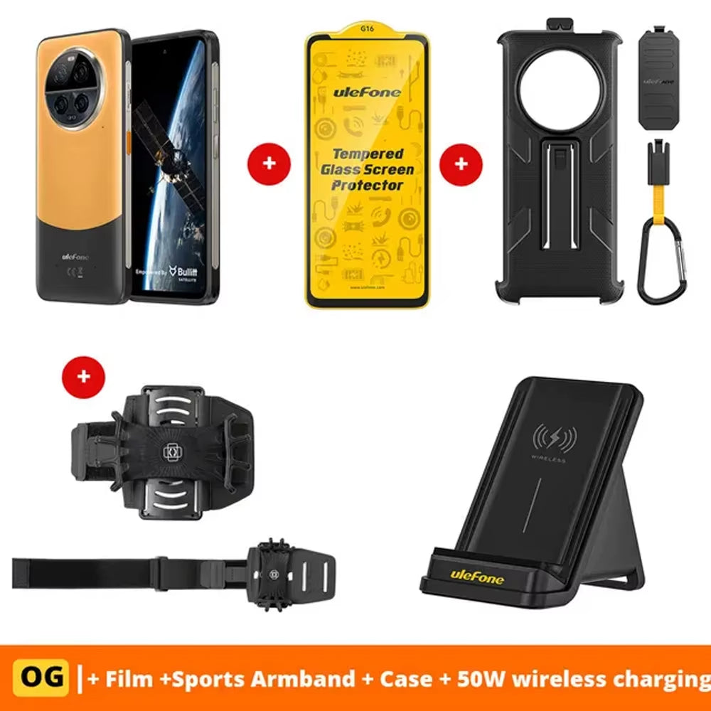 Armor 23 Ultra 24GB 512GB Rugged Android 13 64MP Night Camera 6.78Inch 120W Mediatek 5G Satellite Message Global Version