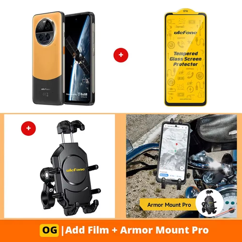 Armor 23 Ultra 24GB 512GB Rugged Android 13 64MP Night Camera 6.78Inch 120W Mediatek 5G Satellite Message Global Version