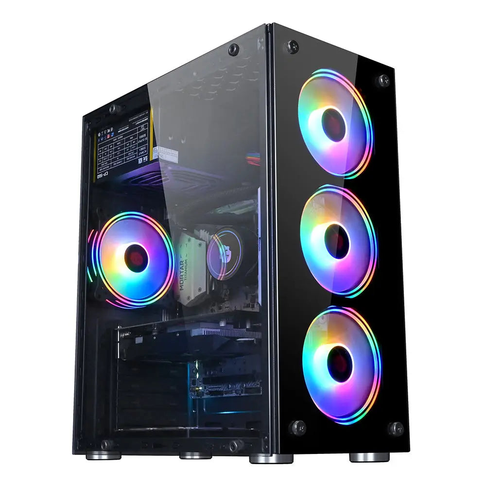 Hot Selling Gamer Desktop Computer Build in Win10 16GB Ram SSD 1TB Hdd GTX 1050Ti Core E5-2650 Processor New Gaming Pc