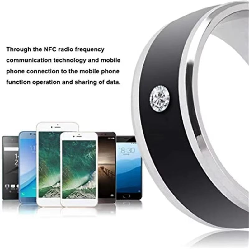 Smart Ring Wearable Technology Waterproof Unisex Phone Smart Accessories for Smart Ring Unisex for Couples 6-13 H9