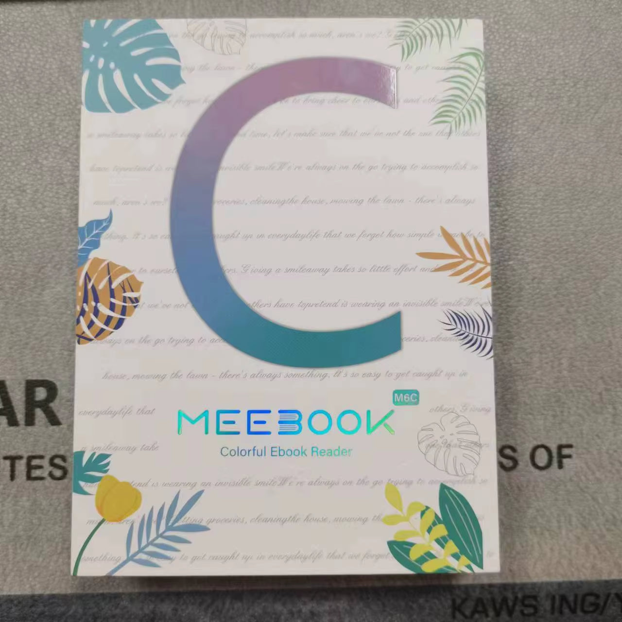 MEEBOOK M6C 6“ Color Screen E-Book Reader Kaleidoscope 3 New Color Screen Technology Portable Reading 3+32G Support 15 Languages